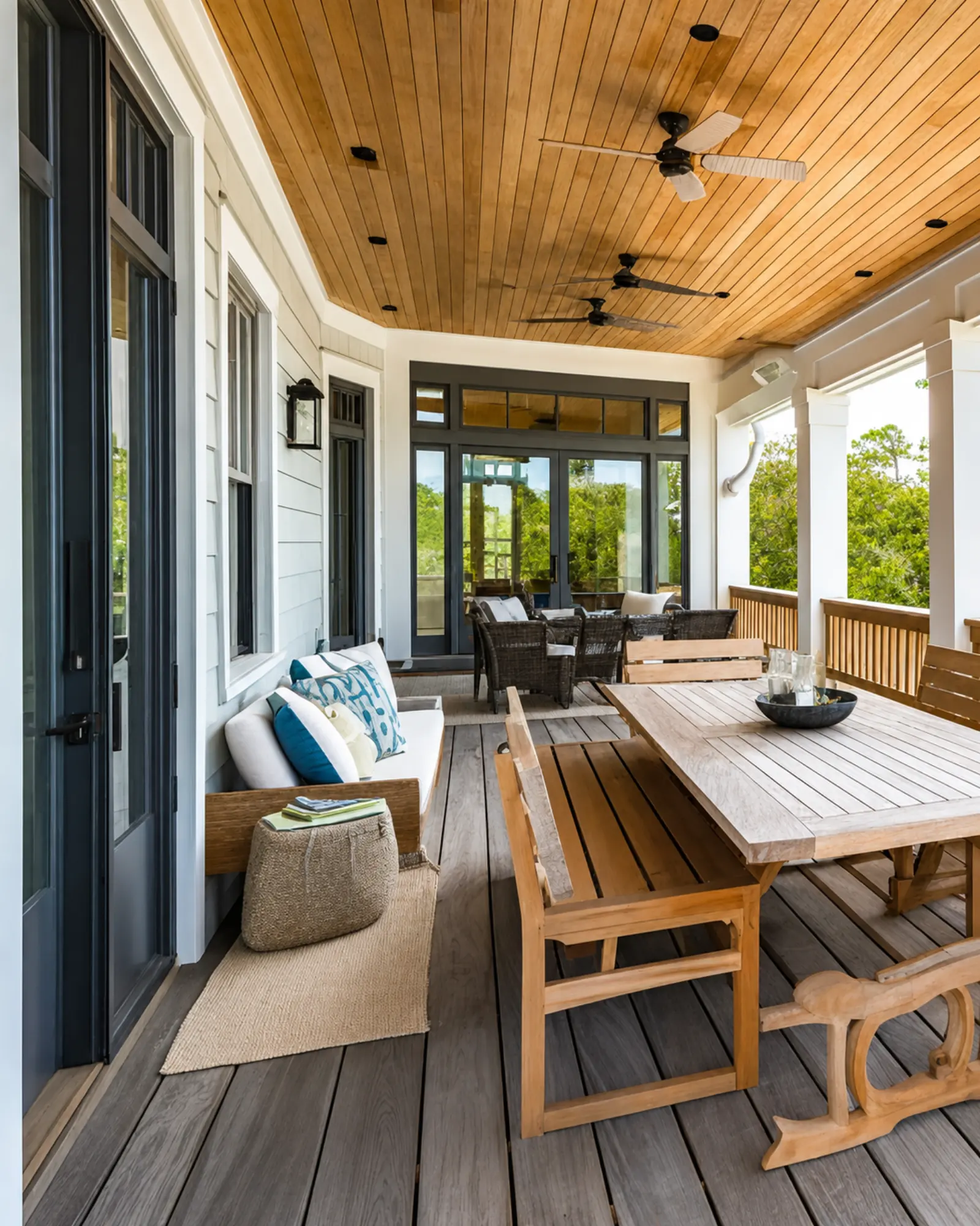 Covered Backyard Deck — Decking Services by Almog Construction, licensed Oregon general contractor CCB #241934.