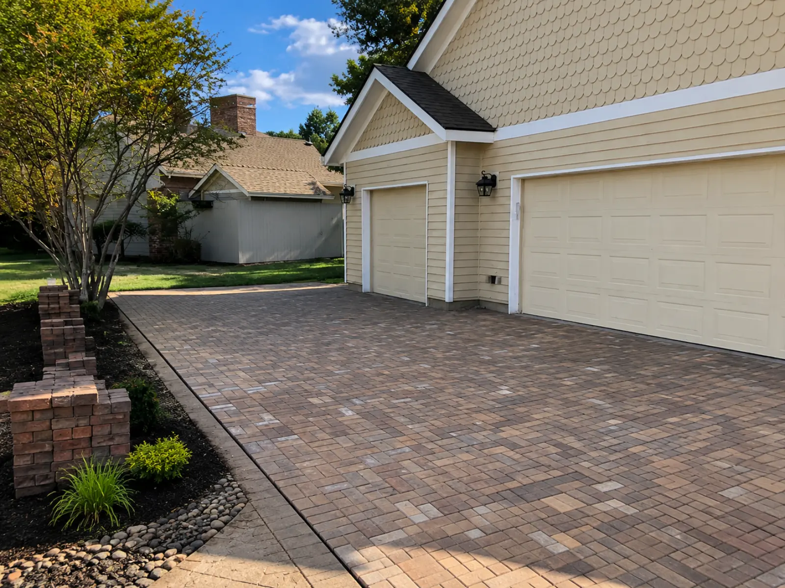 Paver Driveway Installation — Landscape Remodeling by Almog Construction, licensed Oregon general contractor CCB #241934.